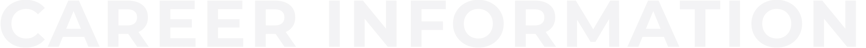 CAREER INFORMATION